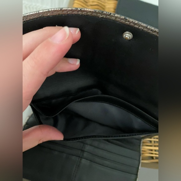 Coach Bronze Metallic Wallet - Picture 6 of 8